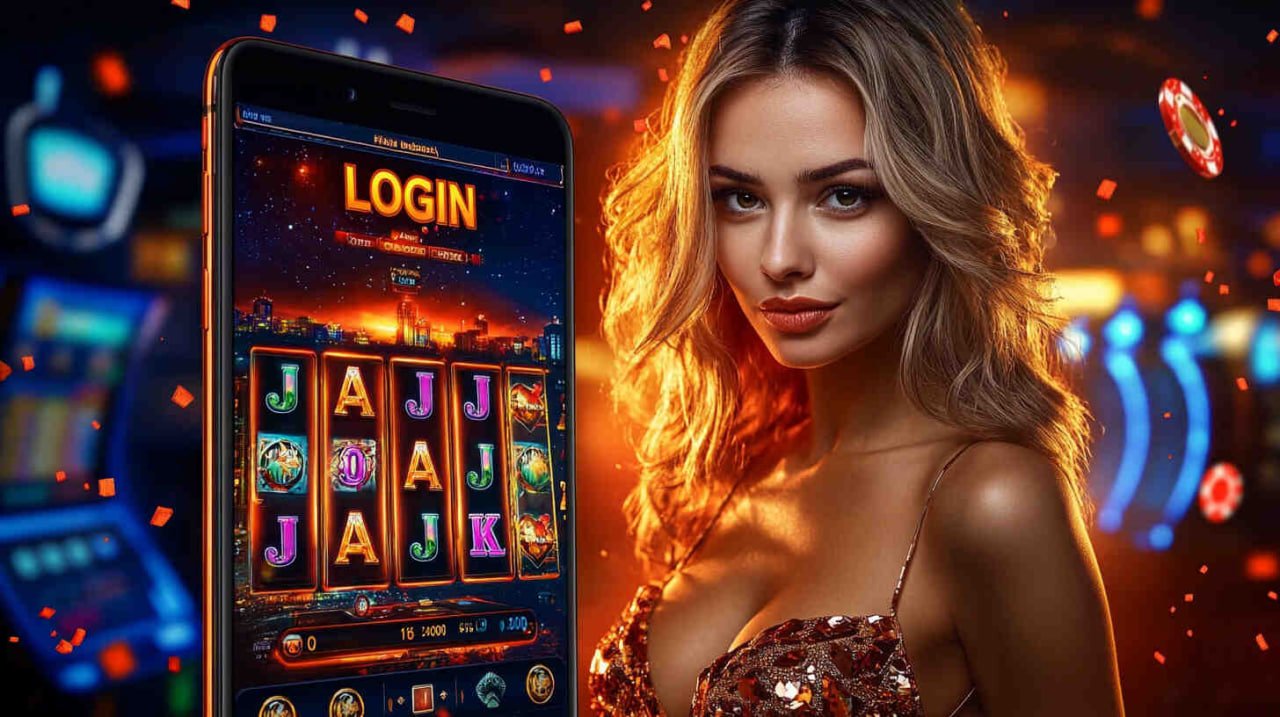 Ilustrasi proses deposit dan penarikan uang dengan mobile banking di batara88